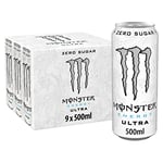 Monster Ultra Energy Drink, 9 x 500ml