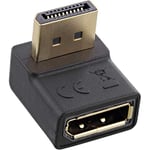 InLine® DisplayPort Adaptateur DisplayPort mâle/femelle coudé vers le haut