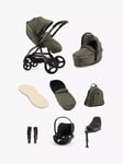 egg3 Pushchair, Carrycot & Accessories with Cybex Cloud T Car Seat and Base T Luxury Bundle