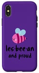 iPhone X/XS FUNNY LES-BEE-AN SAVE THE BEES LGBT ALPHABET MAFIA LESBIAN Case