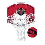 Wilson Mini NBA-Team Basketball Hoop, HOUSTON ROCKETS, Plastic