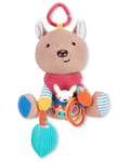 Skip Hop teething bandana buddies activity toy in Kangaroo suitable from birth