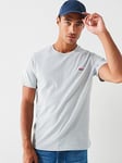 Levi's Short Sleeve Original Housemark T-Shirt - Grey, Grey, Size S, Men