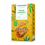 The Beginnings - Hemp Seed Crackers - Soft Baked - Gluten Free and Vegan - 100% Natural - 80g Pack