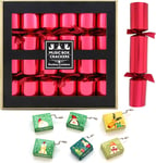 Kuckoo Crackers - 6 x 13-inch Music Box Christmas Crackers