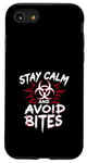 Coque pour iPhone SE (2020) / 7 / 8 Zombie Apocalypse Humour Humour Humour Undead Quotes Survival Comedy