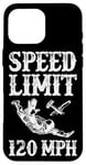 iPhone 16 Pro Max Skydiving Speed Limit 120 Mph Vintage Case