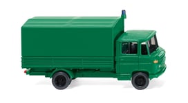 WIKING - Camion porteur de Police- MERCEDES L408 - 1/87 - WIK086442