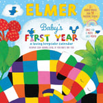 Elmer the Elephant Baby's First Year Calendar - Entertainment - Month To View