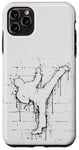 Coque pour iPhone 11 Pro Max Urban Street Art Fighter Sidekick Roundhouse TaeKwonDo