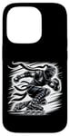 Coque pour iPhone 14 Pro Rollerblade Ninja ||----