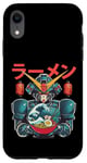 Coque pour iPhone XR Ramen japonais Mecha Robot géant La grande vague Anime