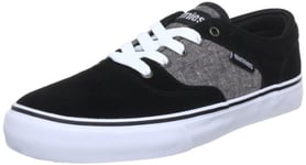 Etnies 4107000402-552, Baskets mode homme - Noir (Black/Black/White 552), 42.5 EU