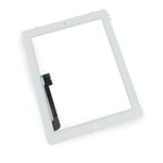 Vitre Tactile Assemblée Blanc iPad 4 (A1458/A1459/A1460) Qualité Originale