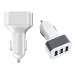 Biladapter / USB adapter till bilen - 12-24V