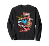 Marvel Black Panther: Wakanda Forever Riri Ironheart Sticker Sweatshirt