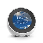 Amazon Echo Spot, Smart Alarm Clock with Alexa - White