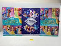 Disney Advent Calendar Storybook Collection Princess Book Reading x3 #8471