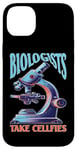 Coque pour iPhone 14 Plus Biologists Take Cellfies Humour de laboratoire scientifique