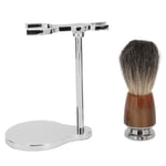 Safety Men Grooming Set Trimming Stand Bowl Beard Brush Vintage For Men RHS