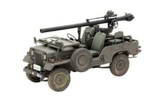 Fine Molds 1/35 Japanese Army Type-73 pickup truck recoilless rifle equipped wi