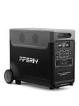 AFERIY Generateur Electrique Portable CA 3600W (7200W Pic), Station Silencieux Solaire 3840Wh LiFePO4, UPS, Générateur Électrique Onduleur Alimentation de Secours à Domicile Camping