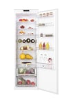 Hoover HOMS518EWK Integrated Tall Larder Fridge 316L Total Capacity, White, E Rated