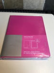 Ipad 3/4 Moleskine Pink Slim Digital Cover w/ Notebook - Digital Covers