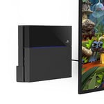 Monzlteck Support mural pour PS4 original (ancien modèle), près ou derrière la TV, gain de place