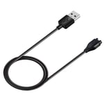 Garmin Forerunner 55/255/745 laddare, ersättning USB-laddningskabel och gult silikon dammskydd [2-pack, 3,3ft/1m]