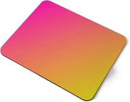 Computer Mouse Mat Pad - Hot Pink Orange Yellow bre Colour Home Office PC Desk 