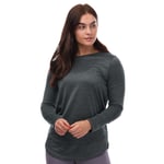 Women's Under Armour UA Tech Vent Long Sleeve Top in Black