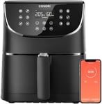 COSORI 5.5L Smart Air Fryer Oven, 200 RecipesCookbook & Online, APP Control, &