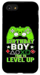 Coque pour iPhone SE (2020) / 7 / 8 Jeu vidéo Level Up Birthday Boy