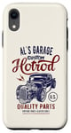 Coque pour iPhone XR Al's Hotrod Garage Classic Car Custom Al Design