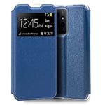 Étui Cool Flip Cover pour Xiaomi Redmi Note 12 Lisse Bleu