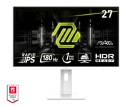 Msi Mag 274Pfwde, 68,6 Cm (27"), 1920 X 1080 Pixlar, Full Hd, Lcd, 1 Ms, Vit