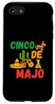 Coque pour iPhone SE (2020) / 7 / 8 Piñata Nacho Tacos Cinco De Mayo Mai Fifth