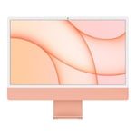 Apple iMac 2021 M1 Chip 8 ytimen CPU ja 8 ytimen GPU 1TB 16GB 24"4.5K Oranssi