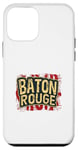 Coque pour iPhone 12 mini Baton Rouge, Louisiane, Los Angeles Vacation Squad Group, Cajun Pride