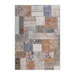 KM Carpets Patchwork Matta Ljus Multi 160x230