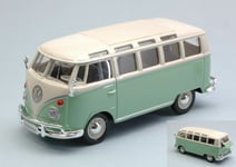 Volkswagen VW T1 Samba Van 1962 Pastel Vert / Cream 1:25 Model 31956G Maisto