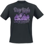 Deep Purple Live In Concert T-Shirt black