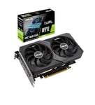 ASUS DUAL NVIDIA GeForce RTX 3060 V2 OC Edition 12GB GDDR6 – Carte Graphique Gaming (PCIe 4.0, 12GB, HDMI 2.1, DisplayPort 1.4a, 2-slot, ventilateurs axiaux, 0dB technologie)