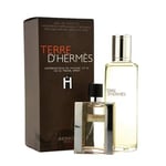 Hermes Terre d'Hermes Gift Set Eau de Toilette Spray 30ml + Refill 125ml