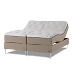 Ekens Elegans Ställbar Säng 105x210 Beige