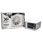 X= Singularity 700W PSU 80 PLUS Bronze Fully Modular ATX Power Supply - White