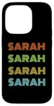 iPhone 14 Pro I love my girl Sarah classic Sarah Case