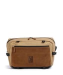 Chrome Kadet Max Suede Sling bag light brown