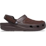 Crocs Yukon Vista II LiteRide Clog in Espresso/Mushroom